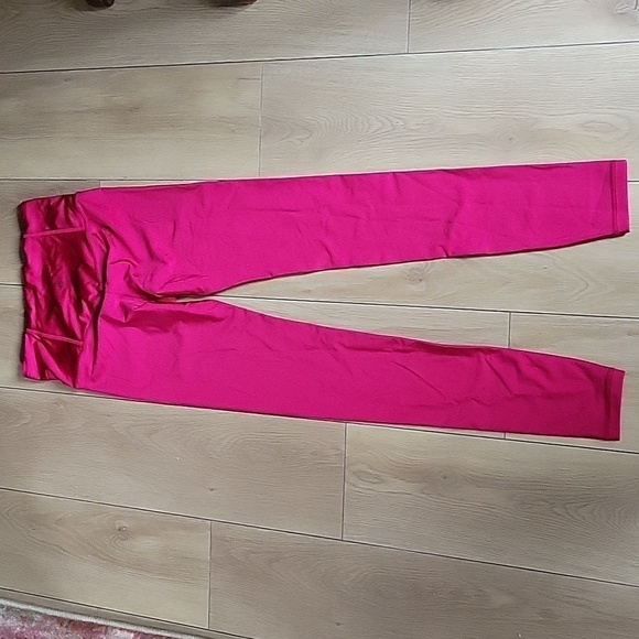 NWOT Athleta Pink Cyclamen Elation Shine Tight Leggings S - Picture 6 of 12
